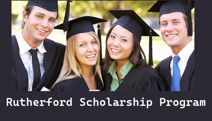 Rutherford Scholarship Application