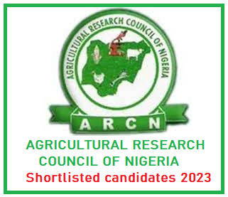 ARCN Shortlisted Candidates 2023