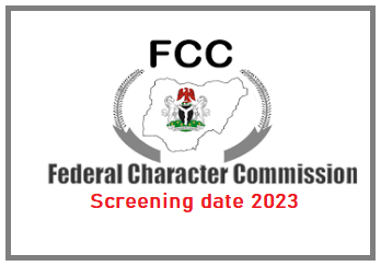 FCC Screening Date 2023