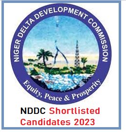 NDDC Shortlisted Candidates 2023