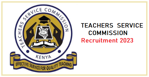 TSC Recruitment 2023/2024