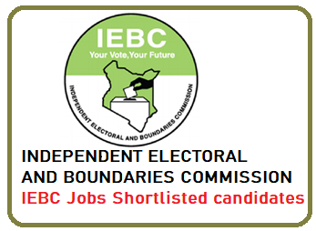 IEBC Jobs shortlisted Candidates