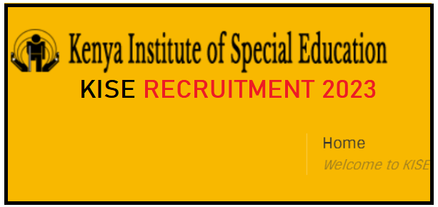 KISE Recruitment 2023/2024