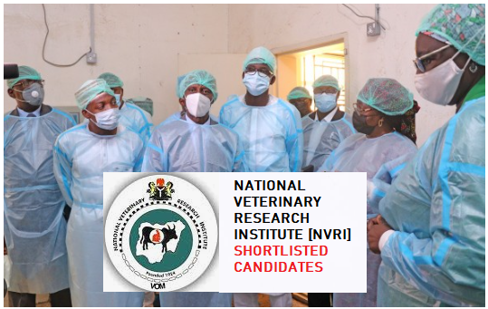 NVRI Shortlisted Candidates 2024